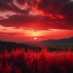 meaning of red clouds