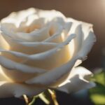 symbolism of white roses